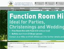 Tablet Screenshot of darlington-gc.co.uk
